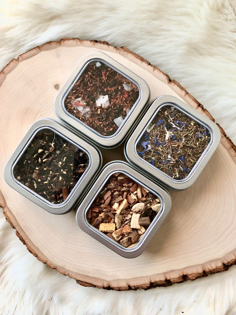 Bookish Loose Leaf Tea Tin Sets Mix and Match flavors image 2