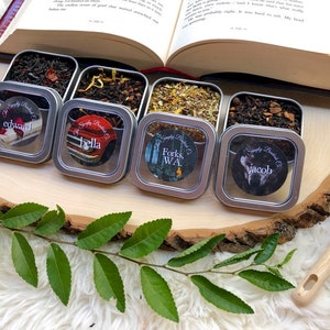 Bookish Loose Leaf Tea Tin Sets Mix and Match flavors image 1