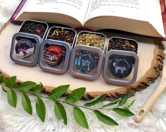 Bookish Loose Leaf Tea Tin Sets - Mix and Match flavors