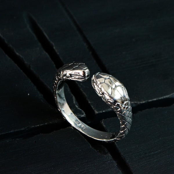 Mens Snake Ring Etsy