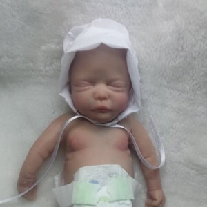 Mini Bebe Silicona Platino Baby Silicone Mini Reborn Etsy