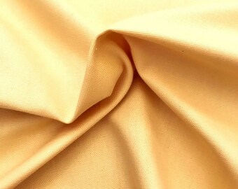 Yellow Canvas Woven Fabric , Various Sizes