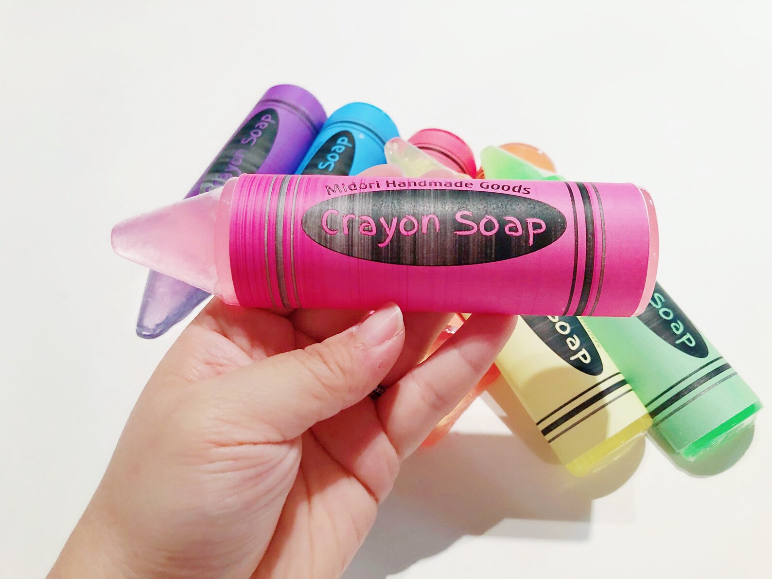 Jumbo Crayon Soaps Teacher's Gift Back to School Kids Etsy