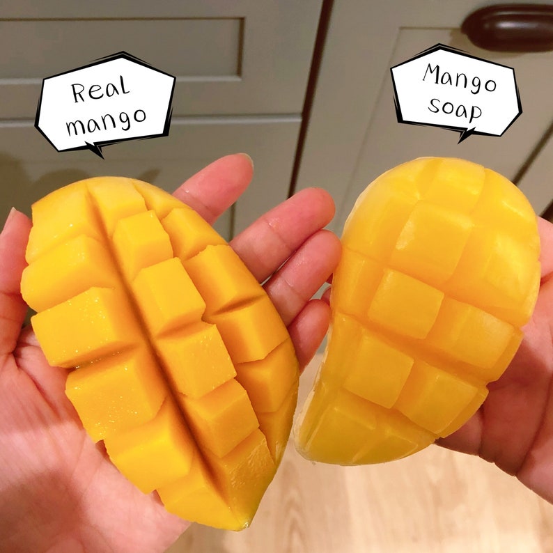 Mango Soap Fruit Soap Food Soap Etsy