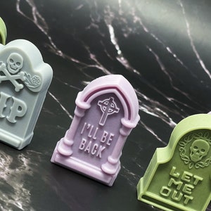 Mini Tombstone Soap, Halloween Soap, Halloween Party Favors