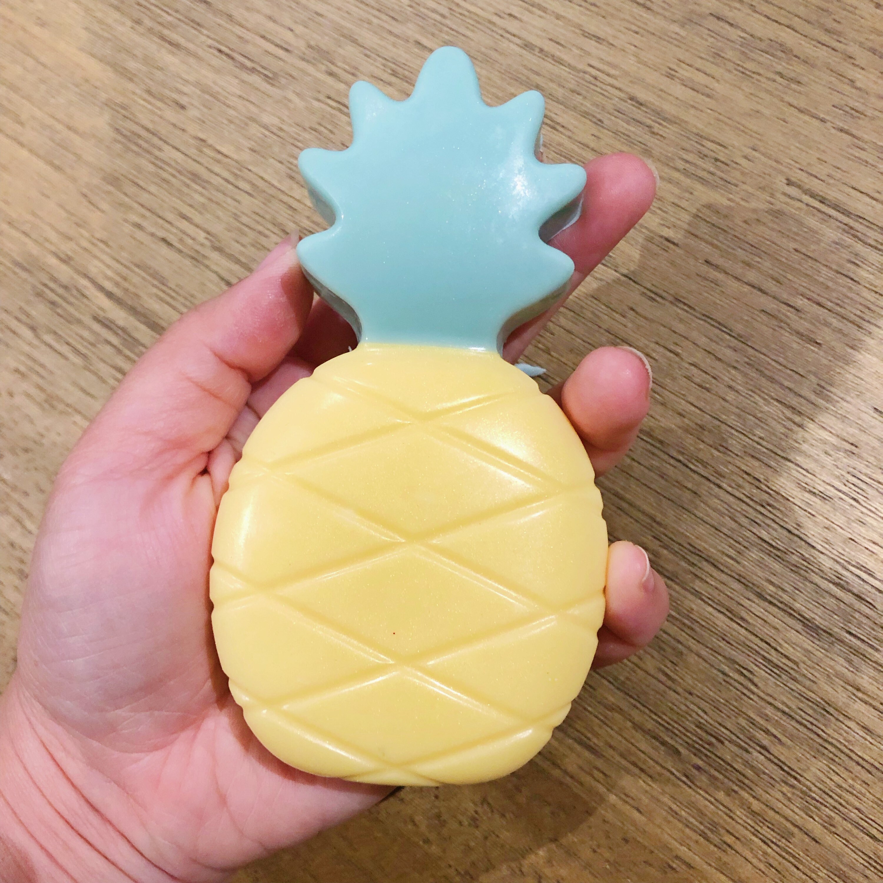 Pineapple Soap Fruit Soap Yellow Bar Soap Pineapple Soap Etsy