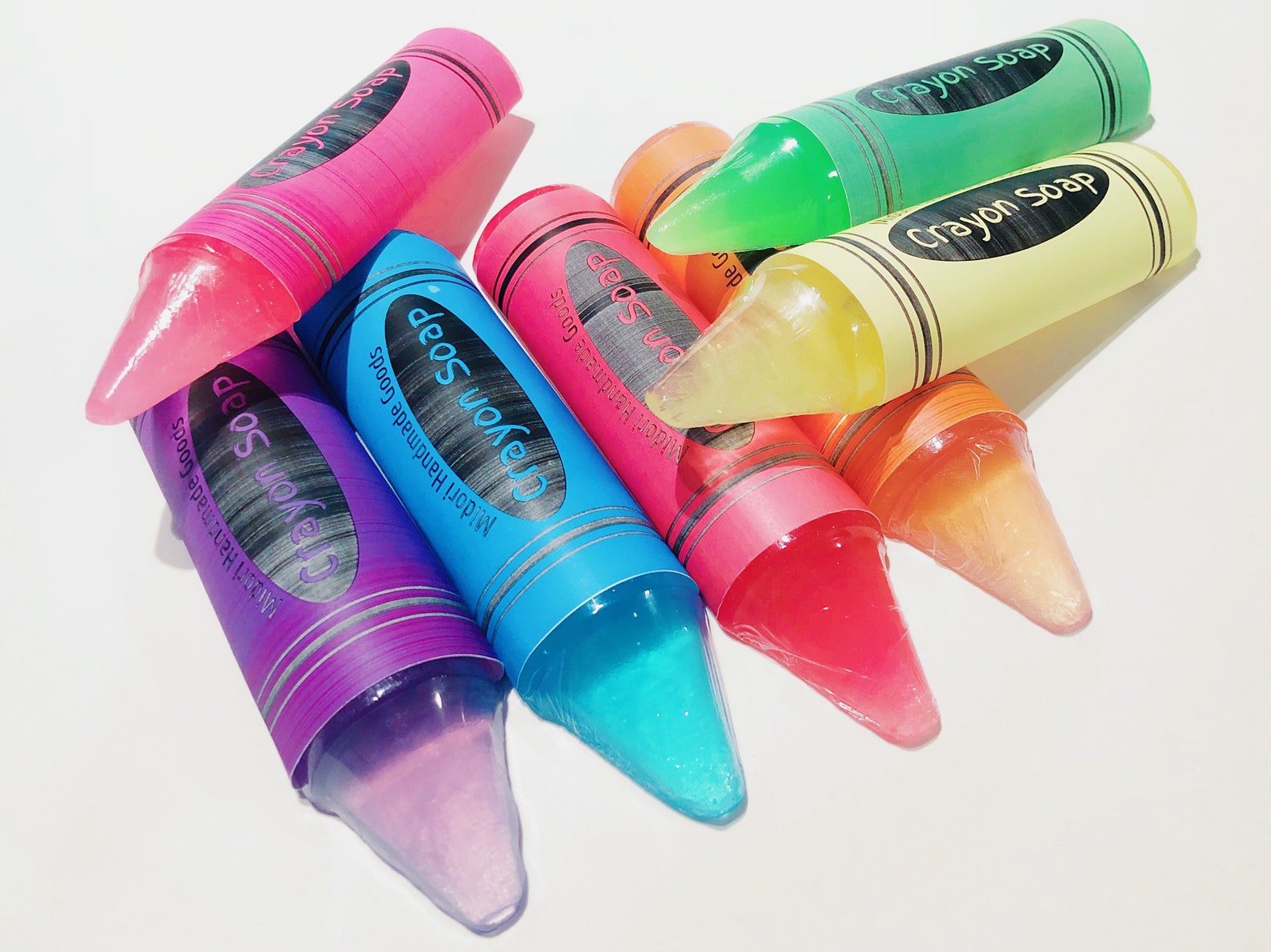 Jumbo Crayon Soaps Teacher's Gift Back to School Kids Etsy