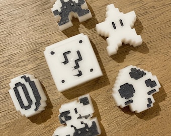 Video Game Soaps: Mini Pixel Art Glycerin Soap Set