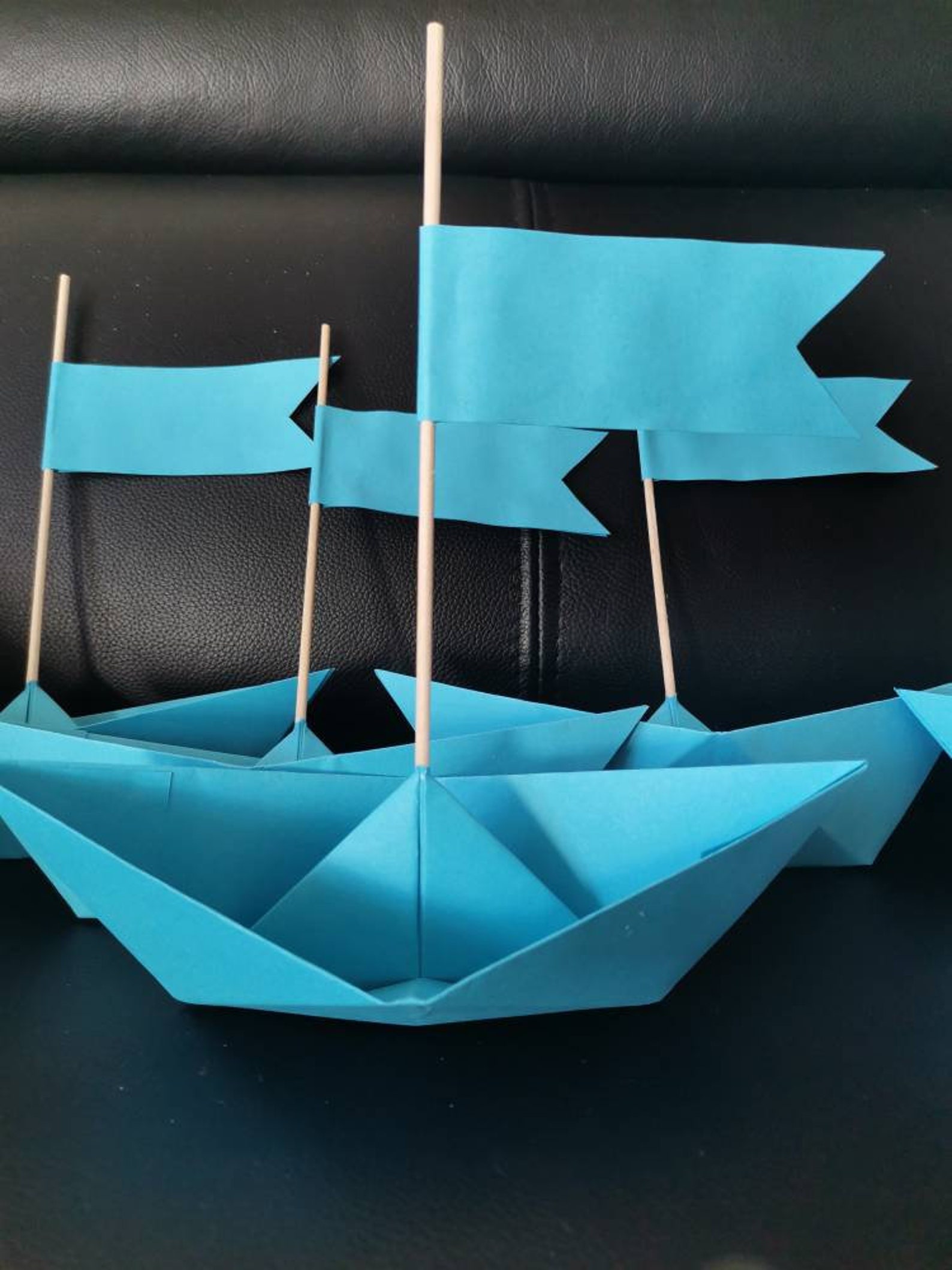 Set von 20 großes Boot Papierboot Origami-Kraft - Etsy.de