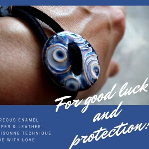 Evil Eye Bracelet/Blue Eye Bracelet/Black Leather Bracelet/Protection Bracelet/Women Evil Eye Bracelet/Good Luck Bracelet/Amulet Bracelet