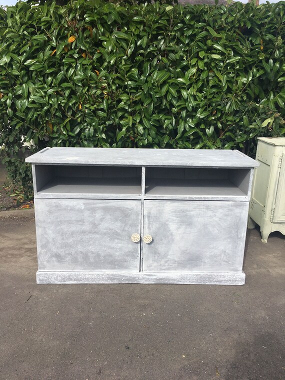 Antique Pine Painted Dresser Base Kitchen Cupboard Etsy