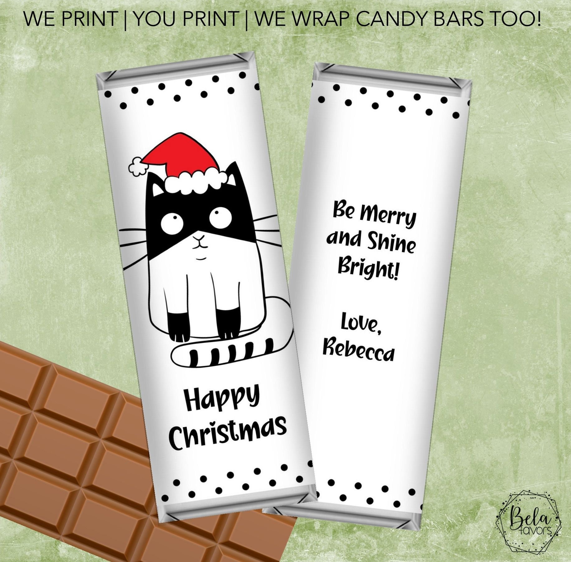 クリスマスHERSHEY'S Cat's Meow Collection Cat's Meow Hershey's - Etsy