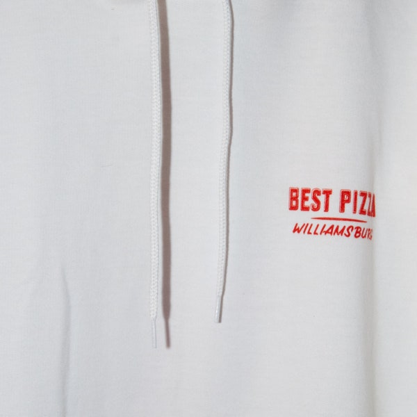 Pullover Best Pizza Hoodie with front pocket