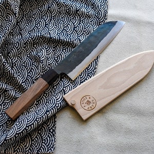 Housse saya en bois pour couteau SANTOKU image 6