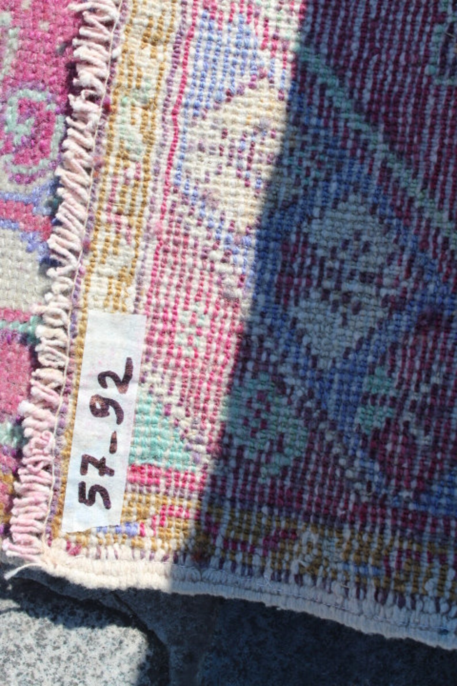 SMALL OUSHAK RUG 22 X 36 Inch 57 X 92 Cm Hand Made Turkish - Etsy