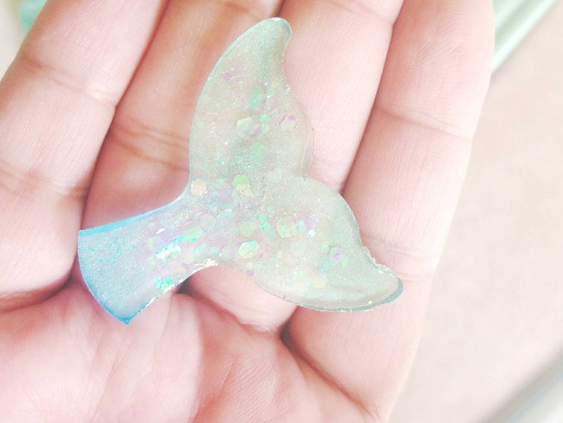 decoden Set 13 ocean theme glitter resin pieces|kawaii cabochon mix sea whale|glitter pendant|sea blue|magical|loot bag decoden ocean