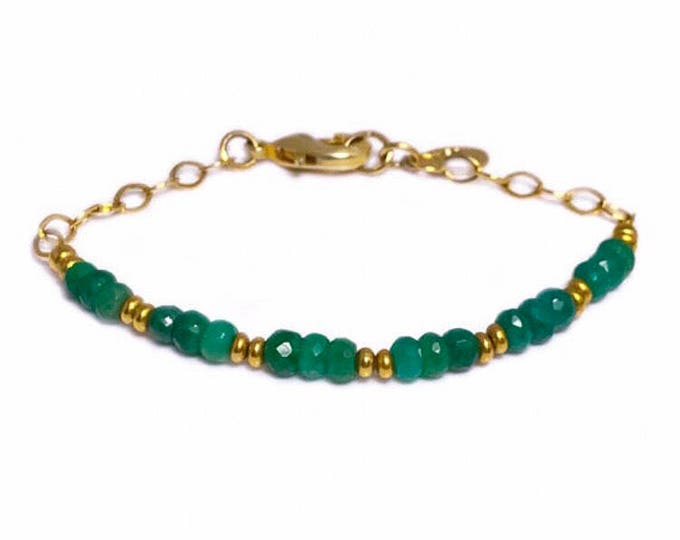 Genuine Emerald Bracelet