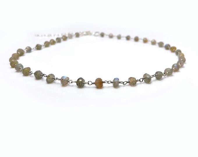 Labradorite Choker Necklace