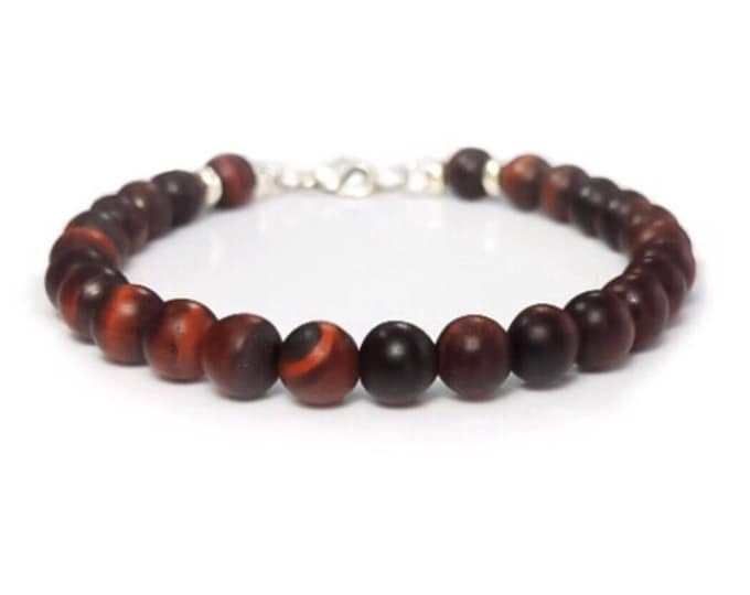 Red Tiger Eye Bracelet