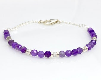 Purple Amethyst bracelet
