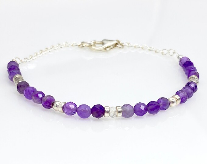 Purple Amethyst bracelet
