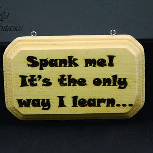 Fun wood signs