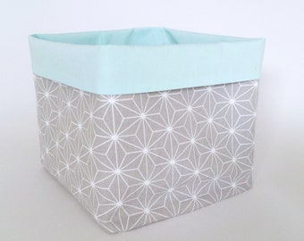 fabric basket etsy