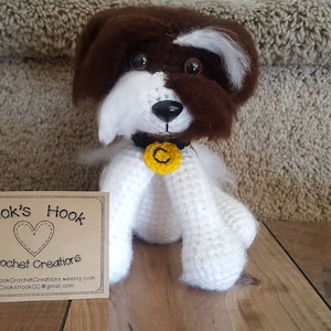 Modèle de crochet Shih Tzu