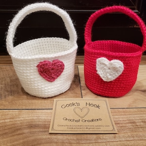 Lots of Love Heart Basket #2 - Pattern