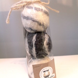 Set of 3 balls - MIX COLOR - Charlotte Wool eco dryer balls