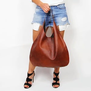 Imoshion pheby hobo handbag in discount cognac