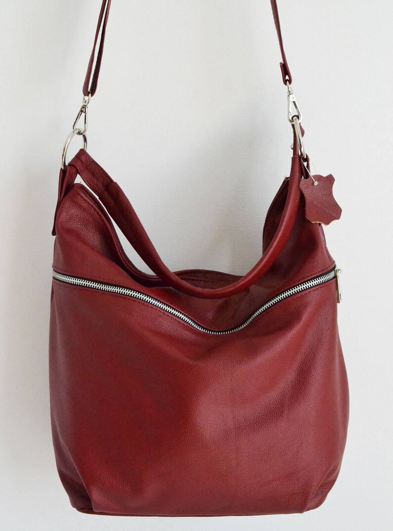 LEATHER HOBO Bag sale 20% Crossbody Bag Everyday Leather | Etsy