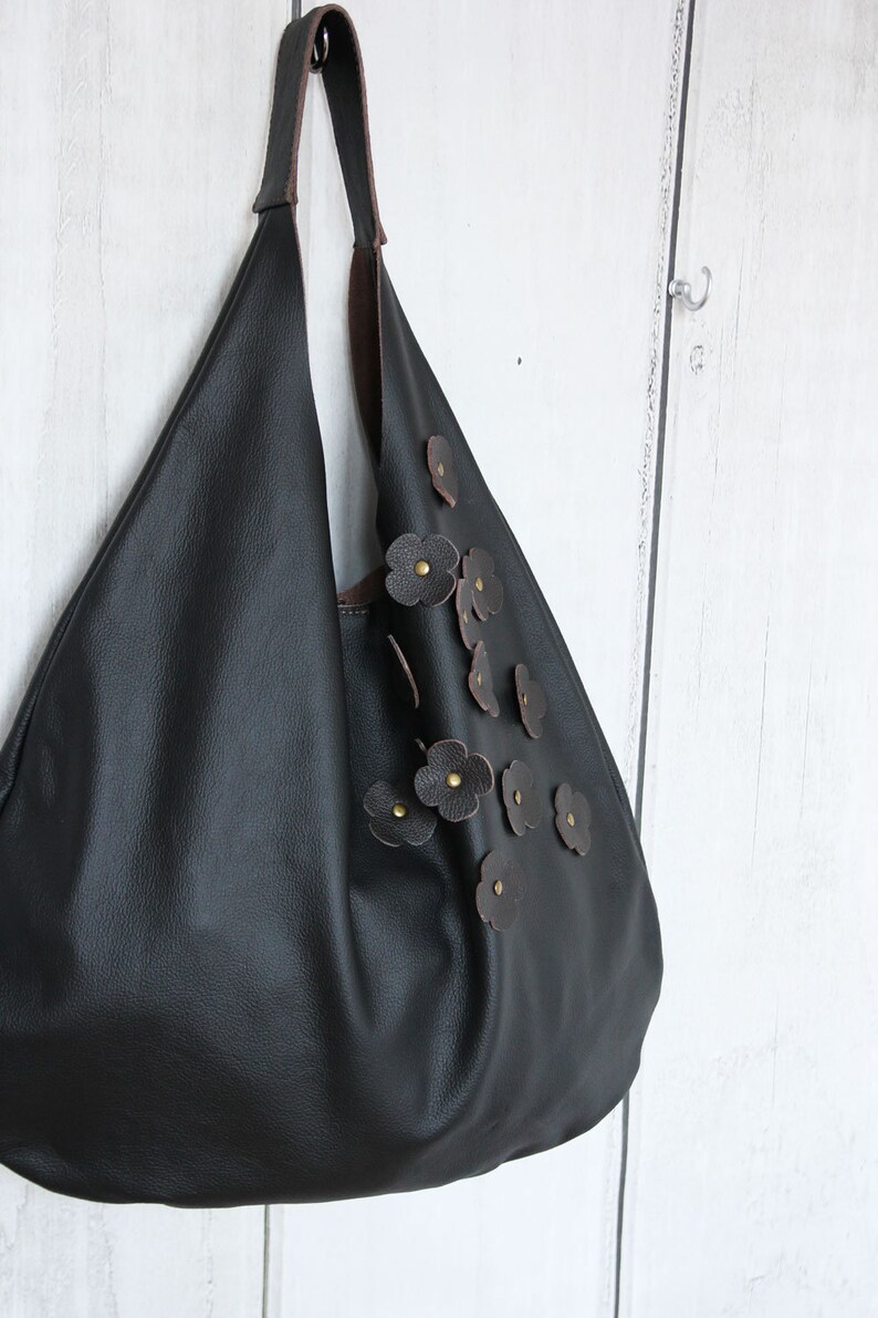 Leather Hobo Bag