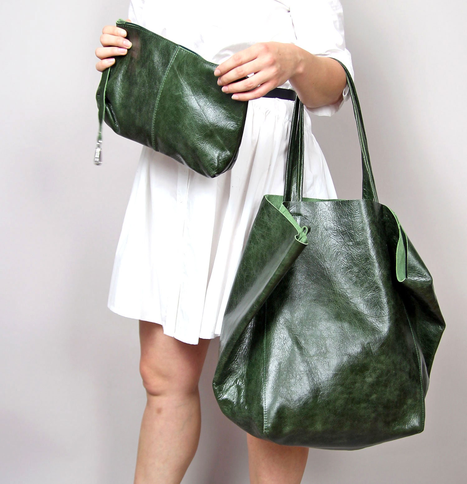 Brunhide store leather purse