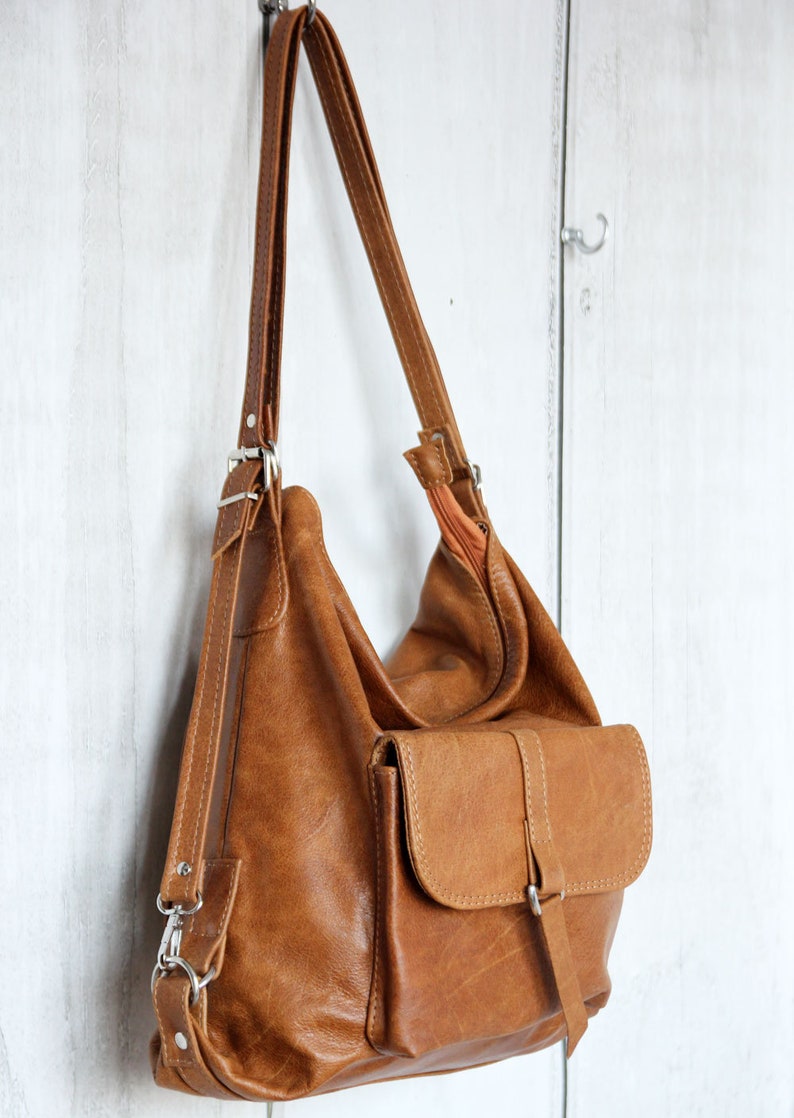 camel backpack purse