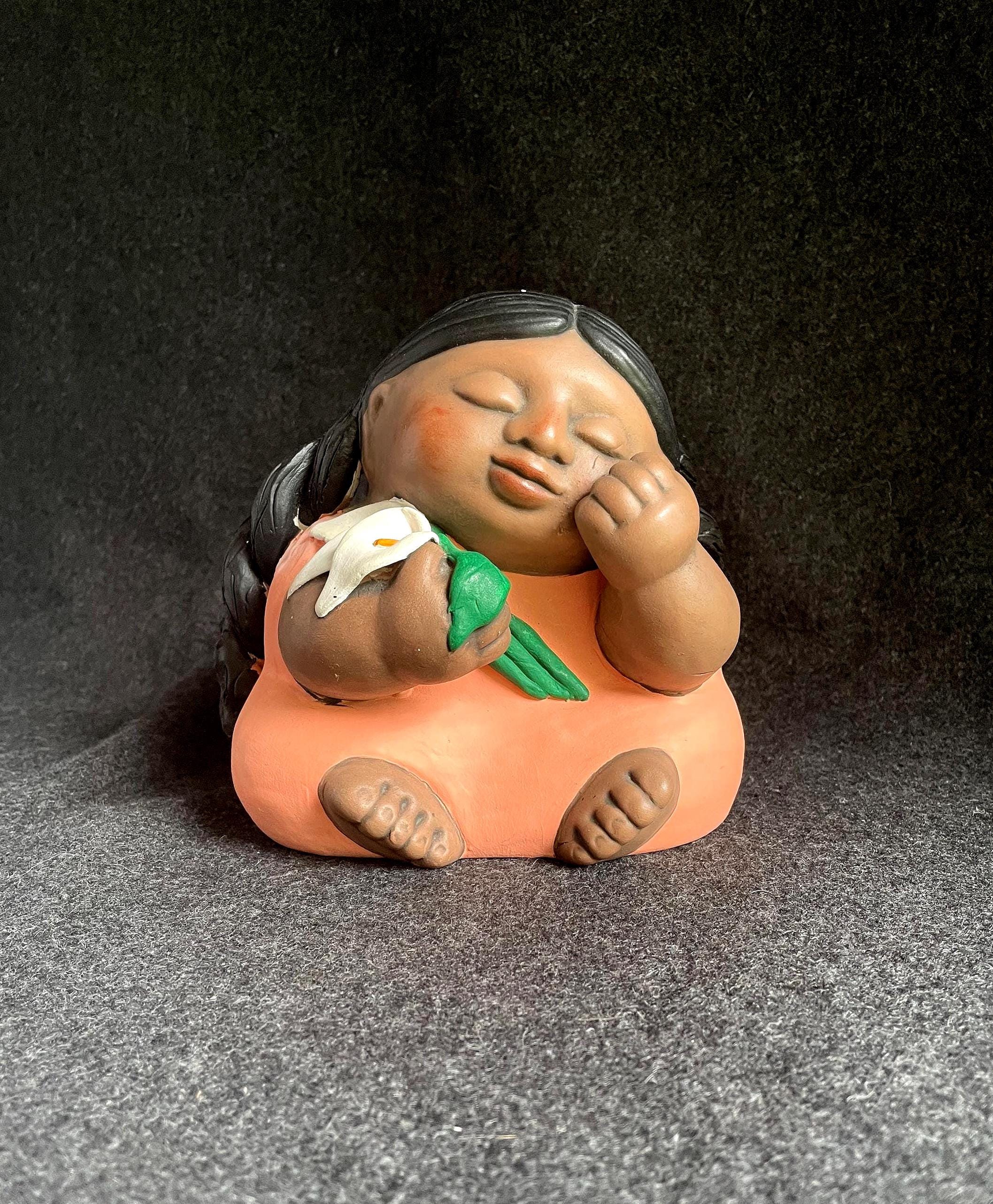 Mexican Woman Statue - Etsy