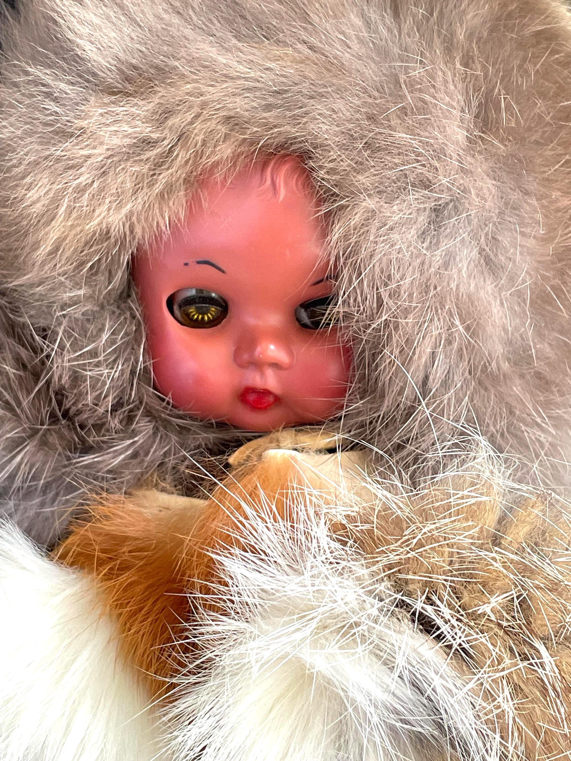 Real fur eskimo doll - Etsy 日本