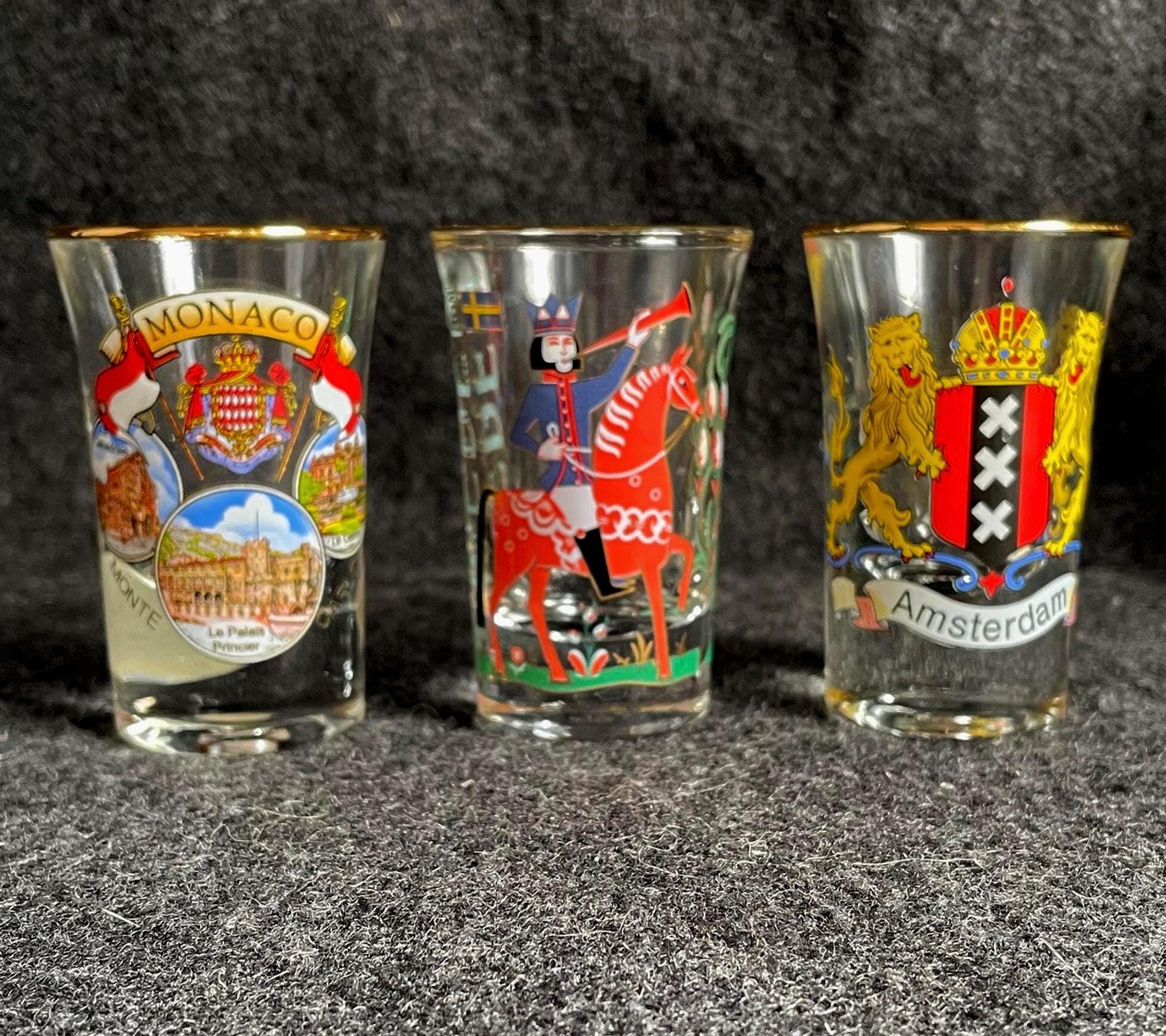 ヴィンテージショットグラス - Etsy 日本