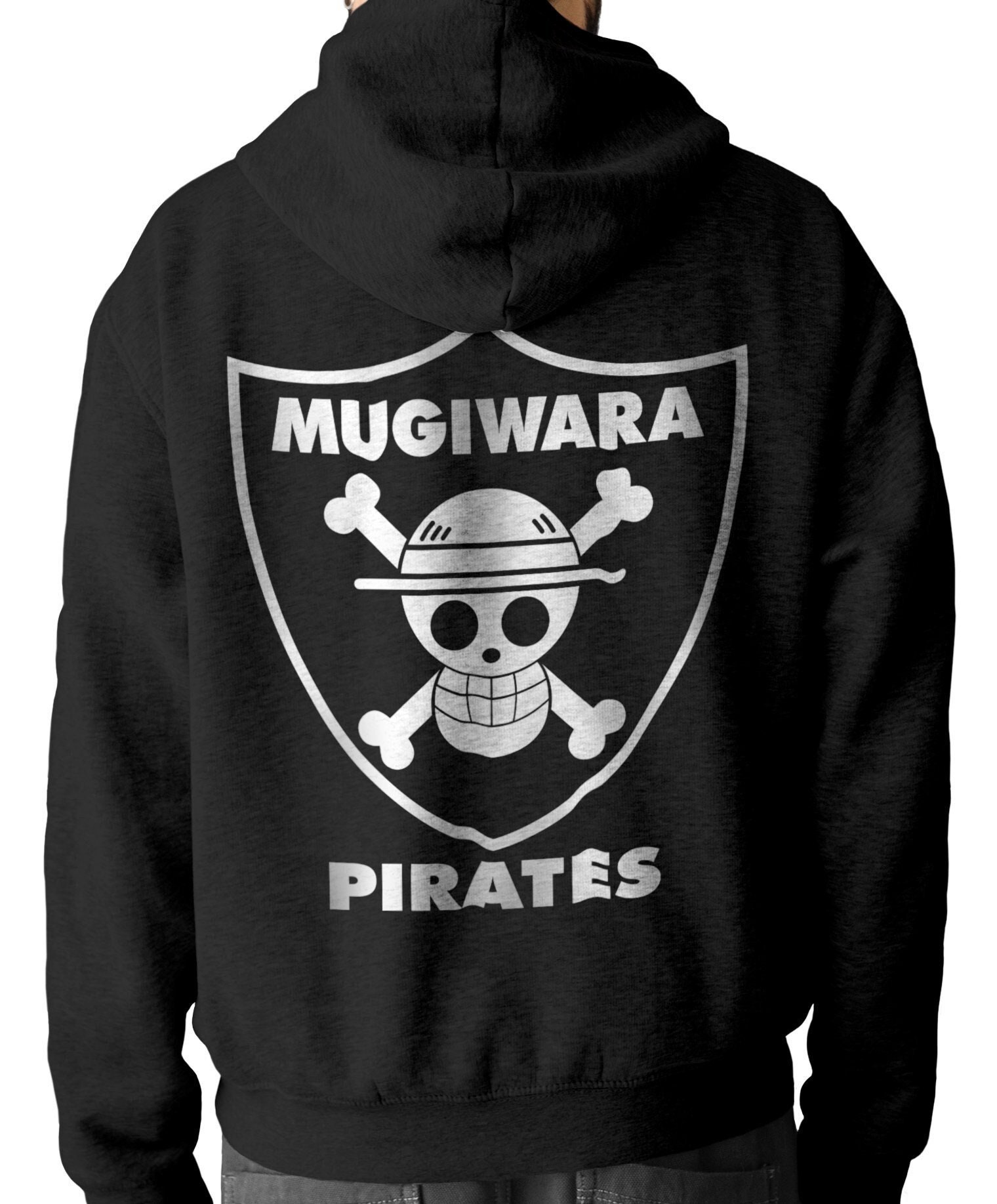 One Piece Hoodie Mugiwara Pirates Etsy