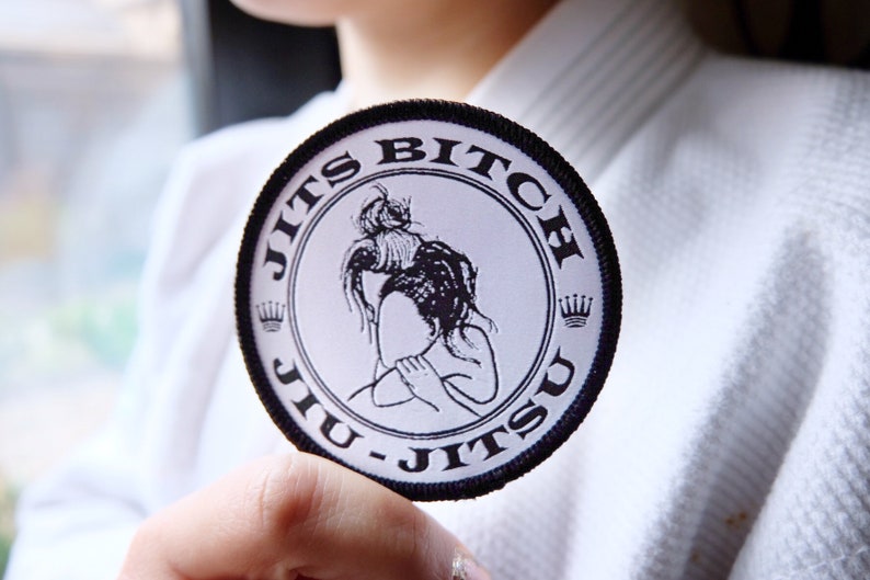 Jits Bitch Jiu Jitsu Patch BJJ Patch Jiu Jitsu BJJ Etsy