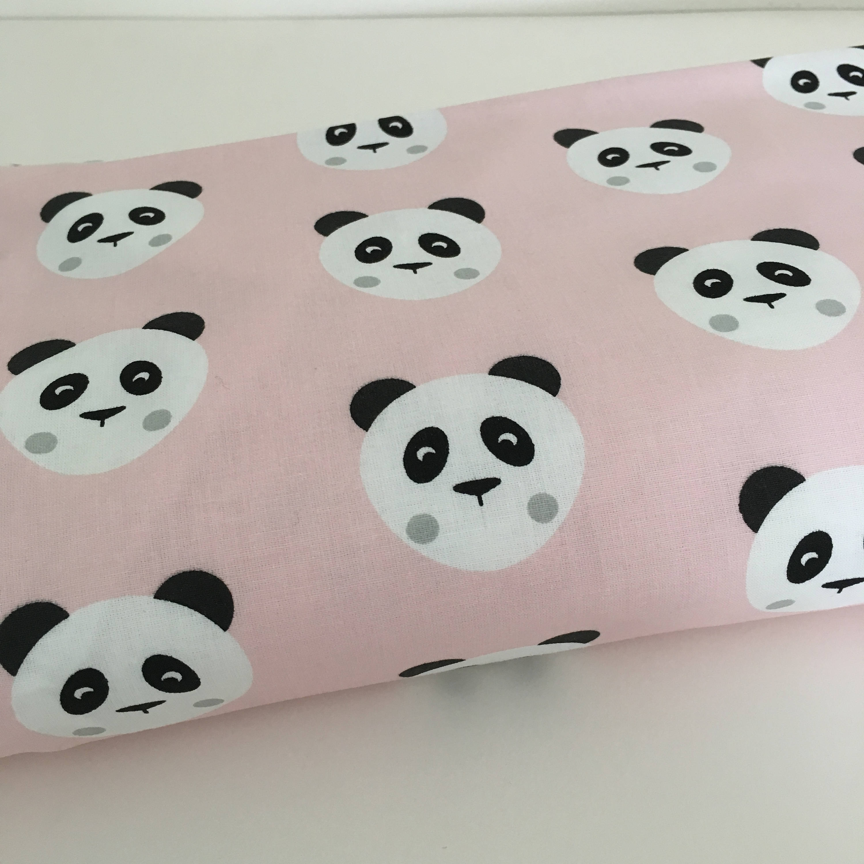 Pink Panda Pattern Pink Panda Fabric