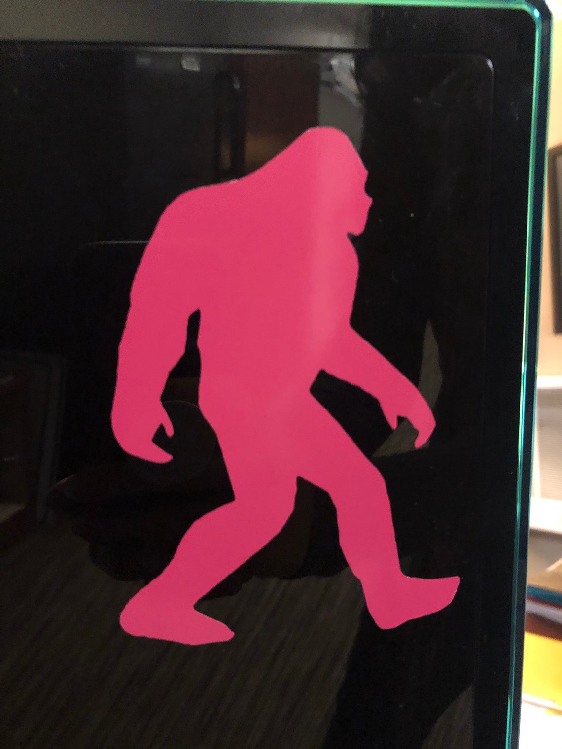 Yeti Sticker Decal Color or Reflective Etsy