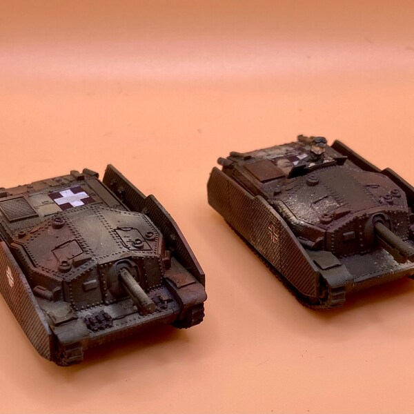 Flames of War Zrinyi Assault Guns Tanks 15mm WW2