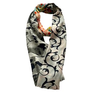 Stunning  Silk Wool Scarf Shawl Stole Pashmina women’s Wrap Neck scarf28x76”Inches