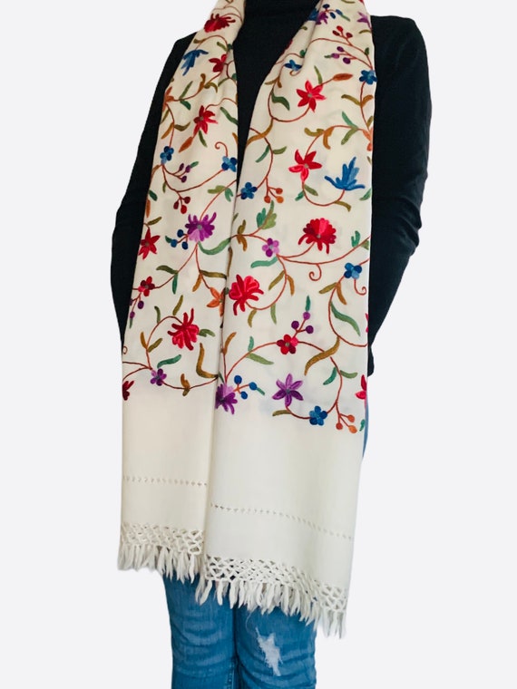 Floral scarf 2025 wrap