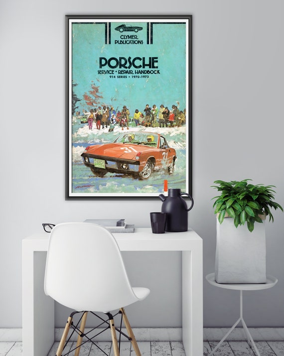 Antique Volkswagen 1975 Rabbit /& Scirocco Handbook POSTER! up to 24/" x 36/"