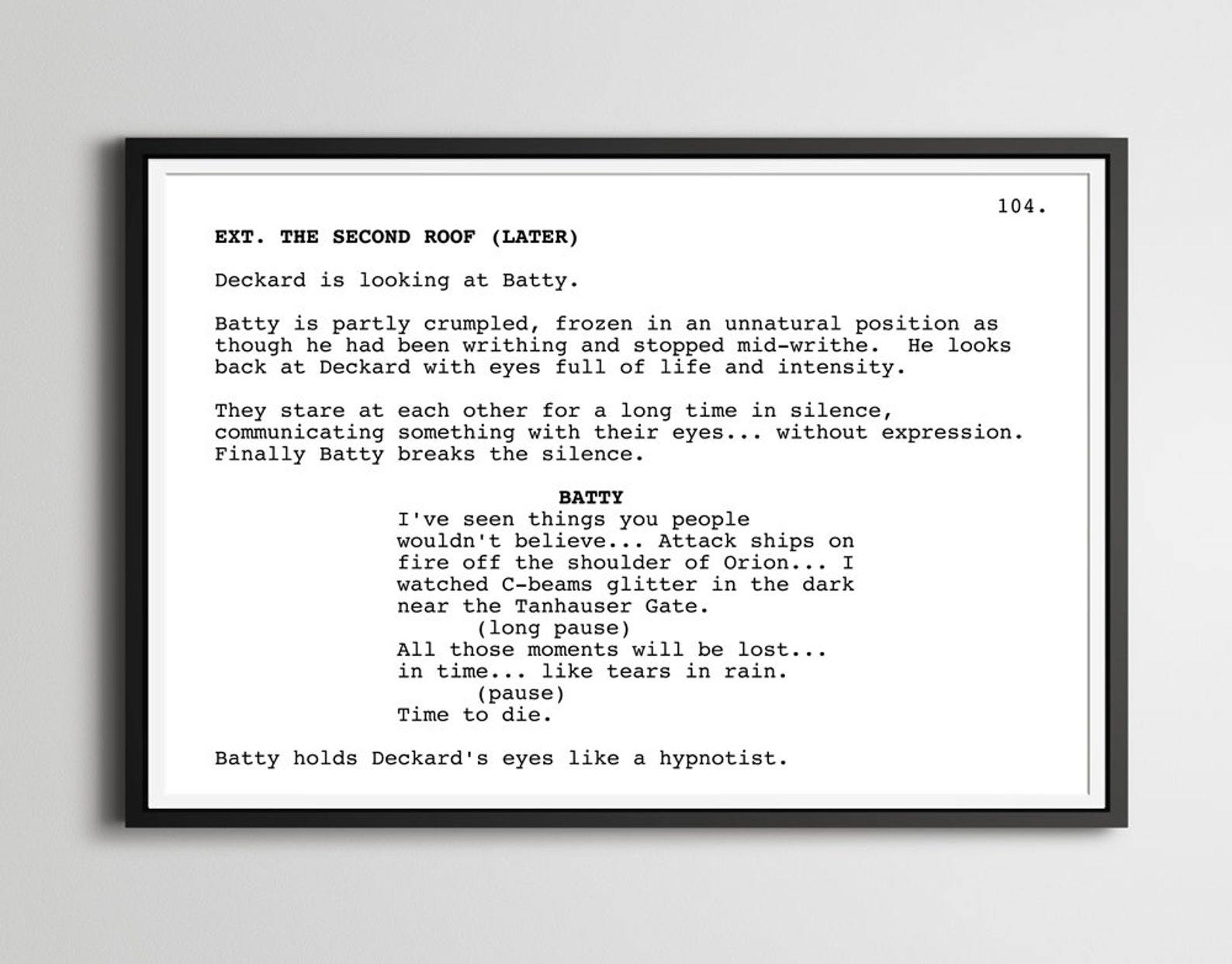 blade runner screenplay