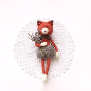 Bellied Fox Puffy - English Pattern PDF