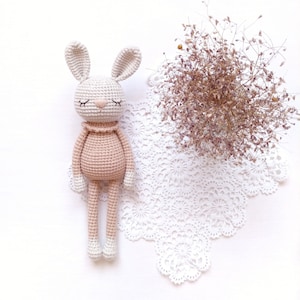 Sleeping Bunny Mimmy - English Pattern PDF