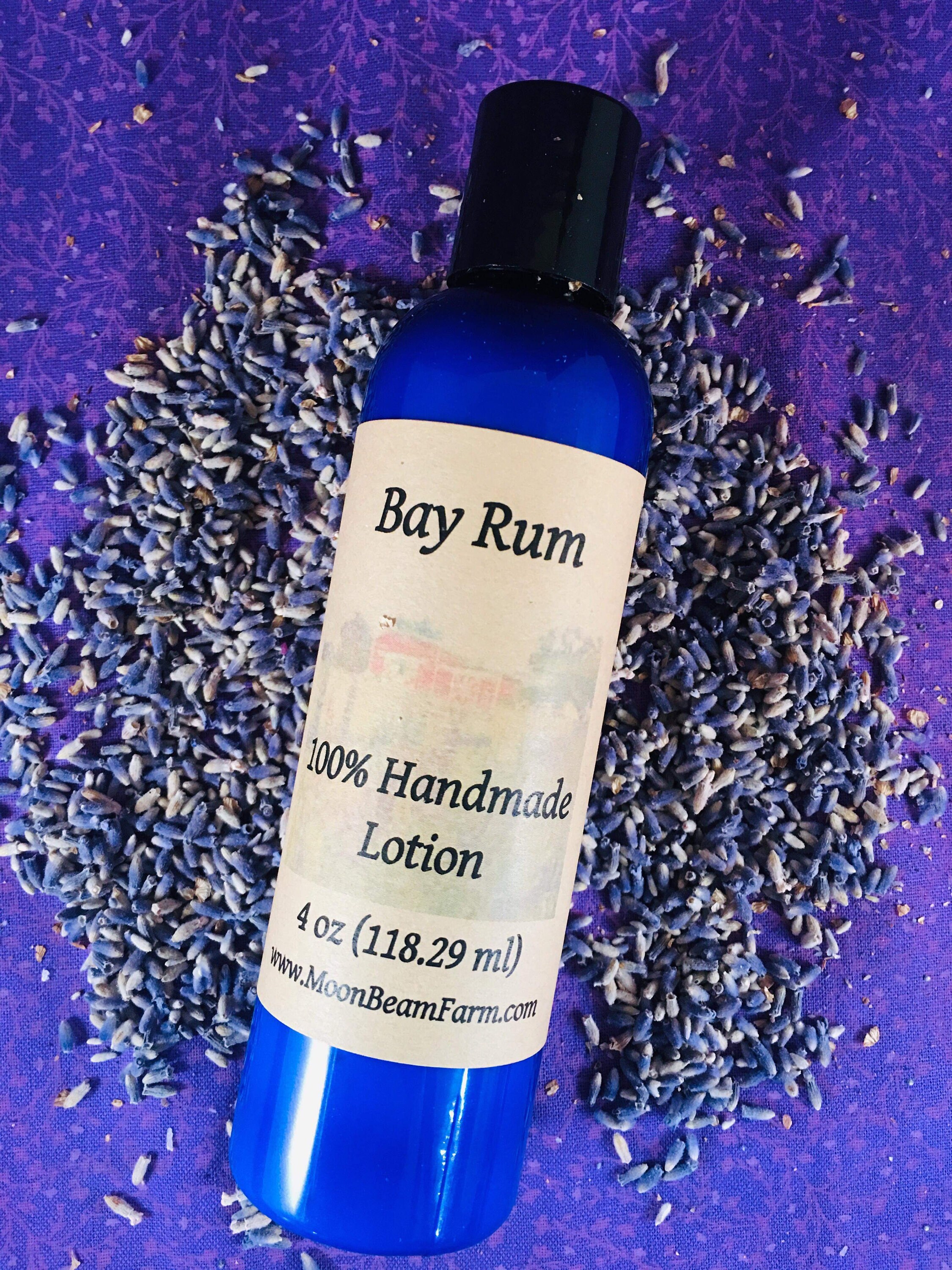 Bay Rum Lotion Men's Lotion Hand Lotion Body Lotion Etsy
